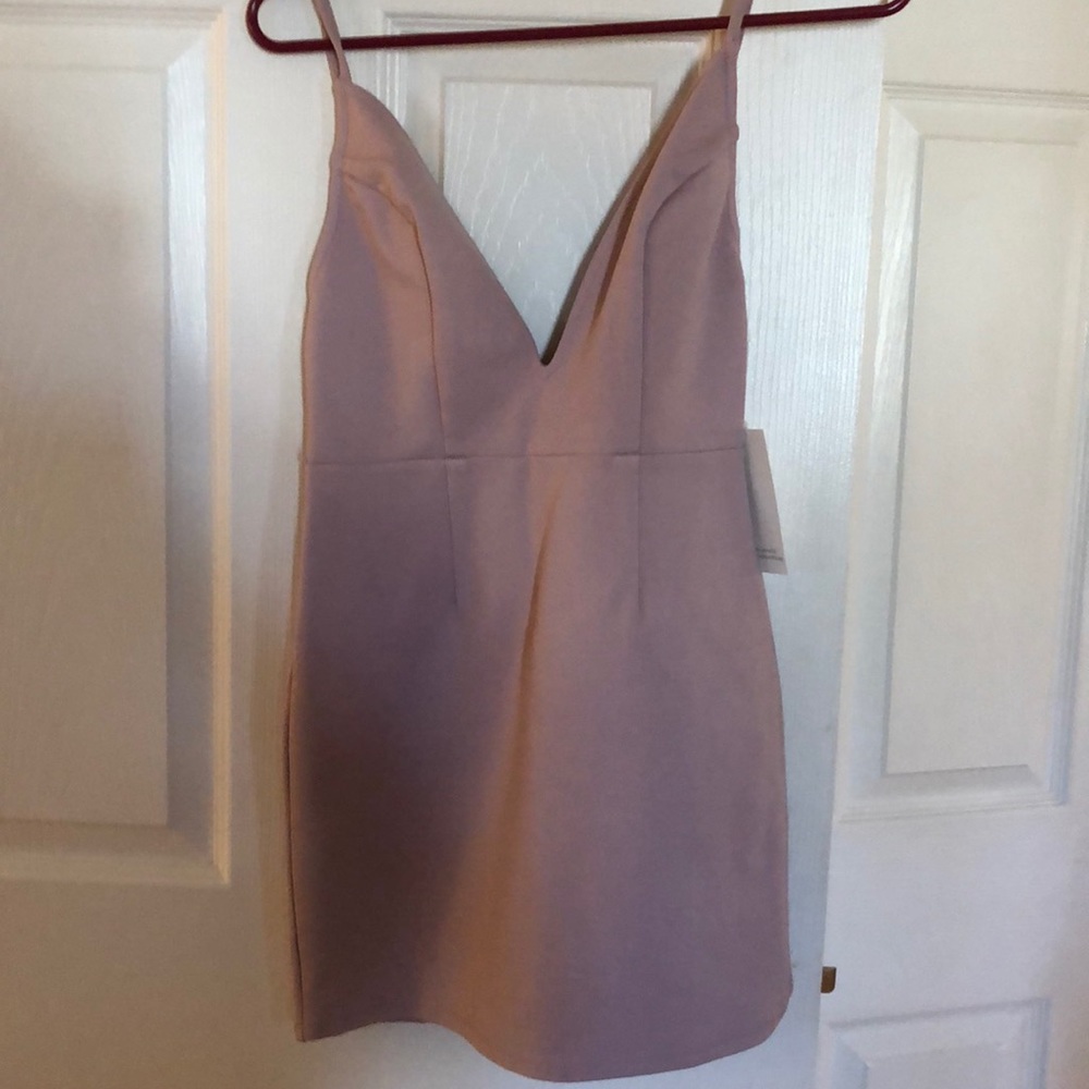 Tobi spaghetti strap mini dress